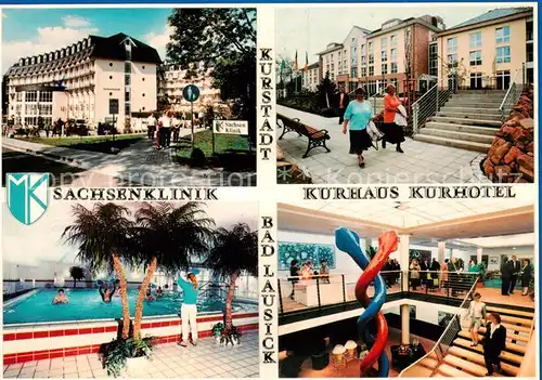 AK / Ansichtskarte  Bad_Lausick Sachsenklinik Kurhaus Kurhotel Treppenaufgang Bewegungsbad Bad_Lausick