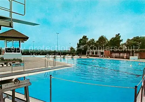 AK / Ansichtskarte  Edewecht Freibad Edewecht