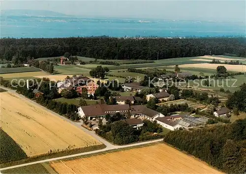 AK / Ansichtskarte  Lengwil-Oberhofen Ekkarthof Kinderheim Fliegeraufnahme Lengwil-Oberhofen