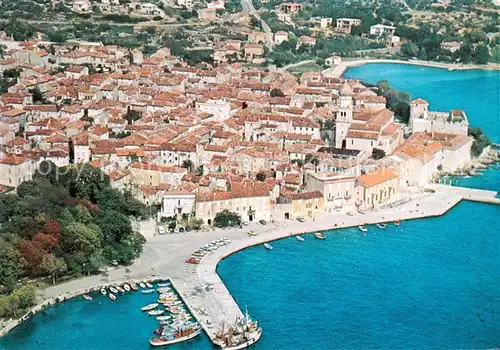 AK / Ansichtskarte  Krk_Otok_Croatia Fliegeraufnahme 