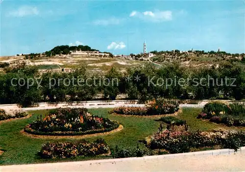 AK / Ansichtskarte  Jerusalem__Yerushalayim_Israel General view of Mt Olives 