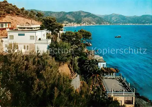 AK / Ansichtskarte  Laigueglia_Savona_IT Rivierea delle Palme Panorama di Ponte del Faro 