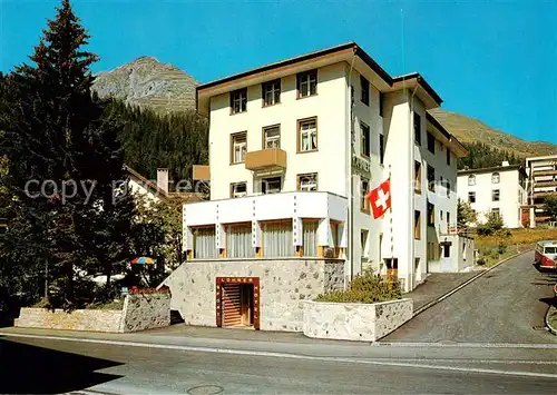 AK / Ansichtskarte  Davos_Platz_GR Sporthotel Lohner Davos_Platz_GR