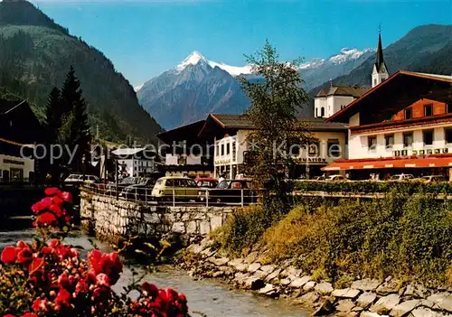 AK / Ansichtskarte  Kaprun_AT Kapruner Ache gegen Kitzsteinhorn  