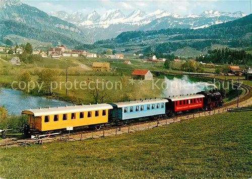 AK / Ansichtskarte  Nesslau_SG Amor Express der Bodensee Toggenburg Bahn 