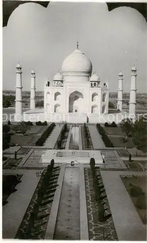 AK / Ansichtskarte 73843085 Agra_Uttar_Pradesh Tadsch Mahal Mausoleum Agra_Uttar_Pradesh