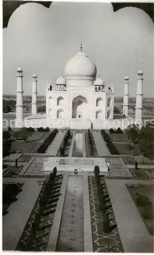 AK / Ansichtskarte  Agra_Uttar_Pradesh Tadsch Mahal Mausoleum Agra_Uttar_Pradesh