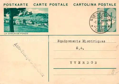 AK / Ansichtskarte La_Chaux de Fonds_NE Panorama 