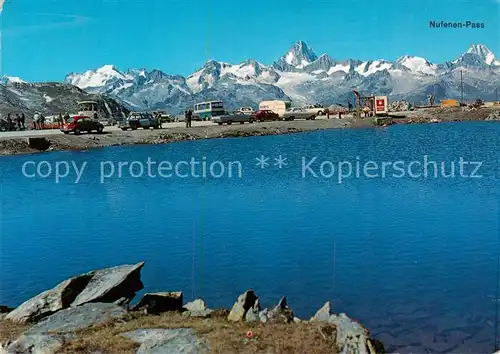 AK / Ansichtskarte Nufenenpass_TI Fliegeraufnahme 