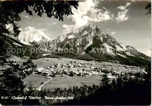 AK / Ansichtskarte San_Vito_Cadore Monte Antelao San_Vito_Cadore