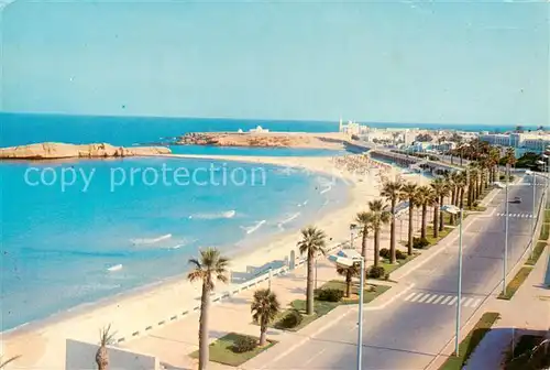 AK / Ansichtskarte Monastir_Tunesia Front de mer 