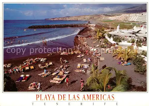 AK / Ansichtskarte Playa_de_las_Americas_Arona_Tenerife_Islas_Canarias_ES San Eugenio Strand 