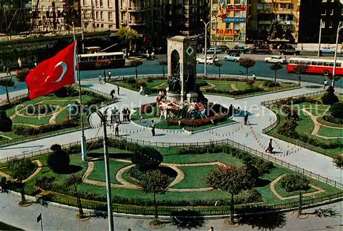 AK / Ansichtskarte Istanbul_Constantinopel_TK Taksim et le Monument de la Republique 