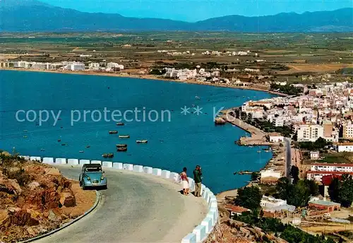 AK / Ansichtskarte Rosas_Costa_Brava_Cataluna_ES Maravilloso balcon sobre el mar 