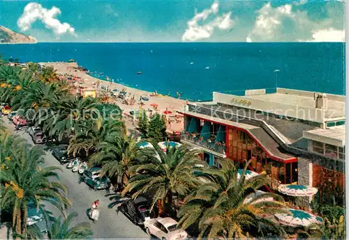 AK / Ansichtskarte Pietra_Ligure_IT Riviere delle Palme e spiaggia 
