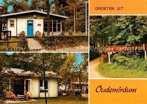 AK / Ansichtskarte Oudemirdum_Leeuwarden_NL Het Fonteinbos Bungalows 