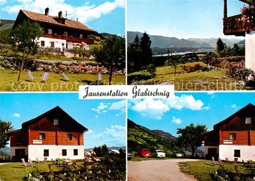 AK / Ansichtskarte Millstaettersee Jausenstation Zur schoenen Aussicht Panorama Millstaettersee