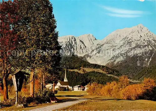 AK / Ansichtskarte Scheffau_Tirol_Wilden_Kaiser_Tirol_AT Alpenmotiv 