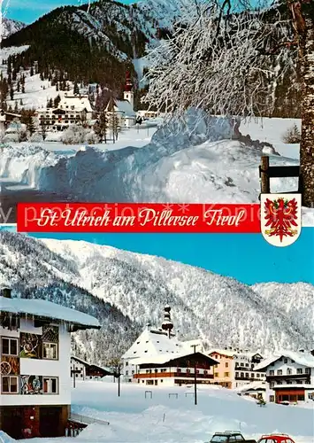 AK / Ansichtskarte St_Ulrich_Pillersee Winterliche Ortsmotive St_Ulrich_Pillersee