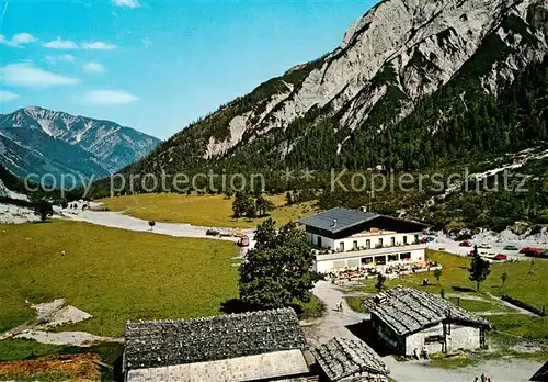 AK / Ansichtskarte Pertisau_Achensee Alpengasthof Gramai mit Almgebaeuden Pertisau Achensee