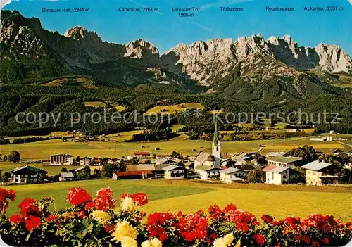 AK / Ansichtskarte Ellmau_Elmau_Tirol_AT am Wilden Kaiser 