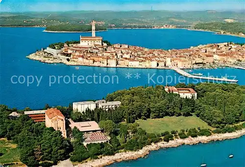 AK / Ansichtskarte Rovinj_Rovigno_Istrien_Croatia Fliegeraufnahme 