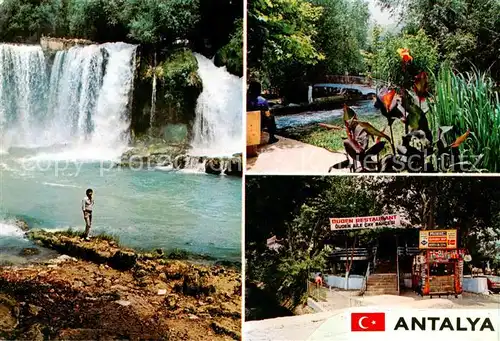 AK / Ansichtskarte Antalya_TK Wasserfall Restaurant  