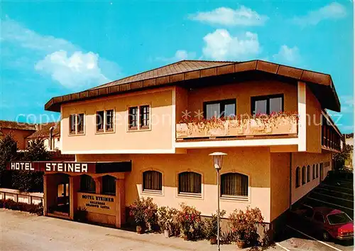 AK / Ansichtskarte Moerbisch_See Hotel Steiner Moerbisch See