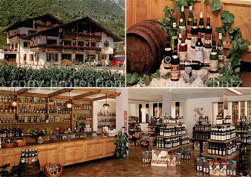 AK / Ansichtskarte Kastelbell_Galsaun_Suedtirol_IT Weinhandlung Forcherhof 