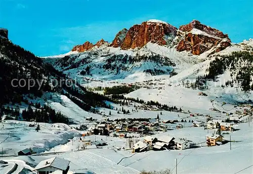 AK / Ansichtskarte Corvara_Pustertal_Suedtirol_IT Panorama Winterlandschaft 