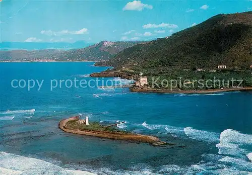 AK / Ansichtskarte San_Marco_di_Castellabate_IT Punta Licosa Costa del Cilento veduta aerea 