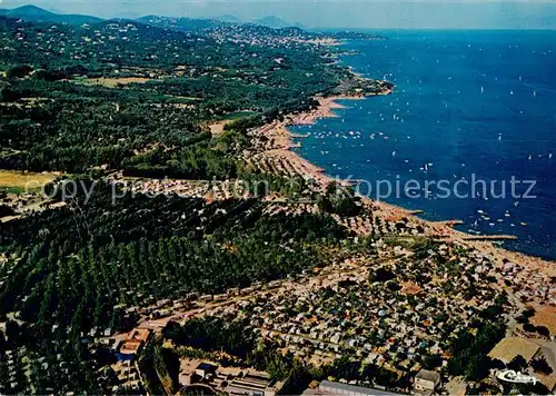 AK / Ansichtskarte Port_Grimaud_83_Var Camping Caravaning Les Prairies de la Mer Golfe de Saint Tropez Cote d Azur vue aerienne 