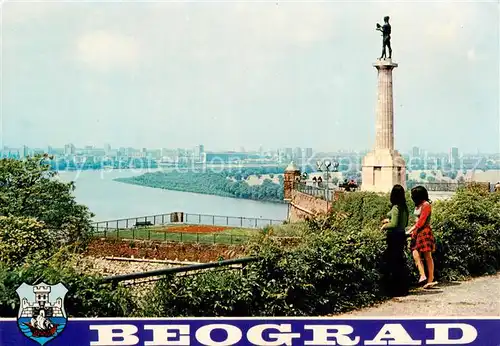 AK / Ansichtskarte Beograd_Belgrad_Serbia Stadtpanorama 