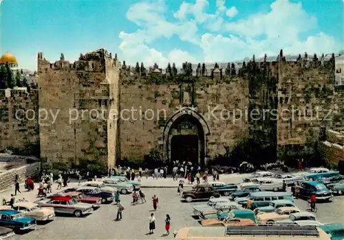 AK / Ansichtskarte Jerusalem__Yerushalayim_Israel Damascus Gate 