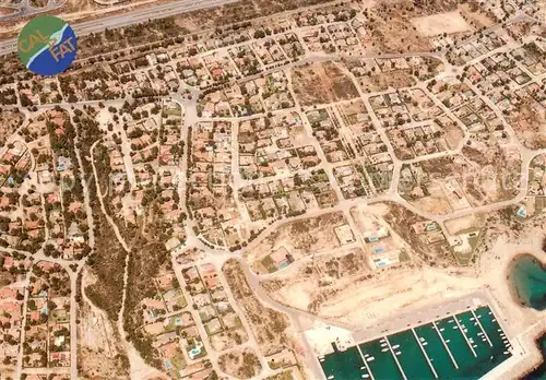 AK / Ansichtskarte L_Ametlla_de_Mar Urbanizacion de Calafat vista aerea L_Ametlla_de_Mar