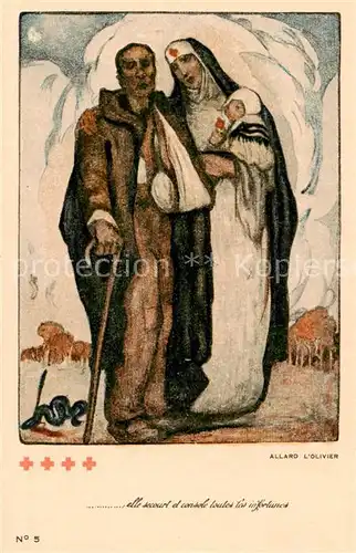 AK / Ansichtskarte  Rotes_Kreuz Croix Rouge de Belgique 