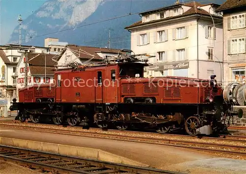 AK / Ansichtskarte 73843404 Eisenbahn Schweizer SBB Elektrischer Gueterzuglokomotive Ce 6/8 14253 Eisenbahn