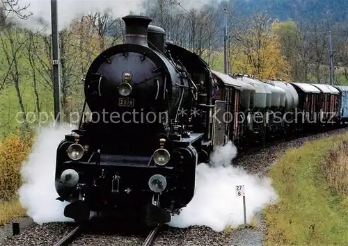 AK / Ansichtskarte 73843405 Eisenbahn C 5/6 2978 Zug 1913 1317 Eisenbahn