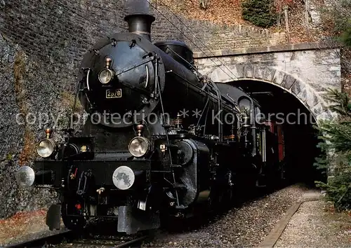 AK / Ansichtskarte  Eisenbahn C 5/6 2978 mit Zug Eisenbahn