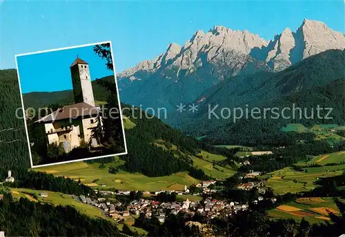 AK / Ansichtskarte 73843423 Monguelfo_Pustertal_IT Panorama Castel Mongeulfo 