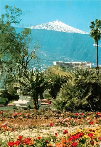 AK / Ansichtskarte 73843425 Puerto-de-la-Cruz_Tenerife_ES Palsaje con el Teide 