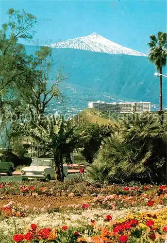 AK / Ansichtskarte  Puerto-de-la-Cruz_Tenerife_ES Palsaje con el Teide 