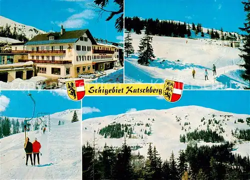 AK / Ansichtskarte  Katschberg_Rennweg_AT Hotel Skigebiet Katschberg Schlepplift 