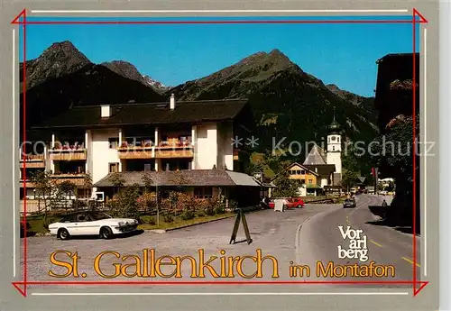 AK / Ansichtskarte  St_Gallenkirch_Vorarlberg mit Gweilspitze St_Gallenkirch_Vorarlberg