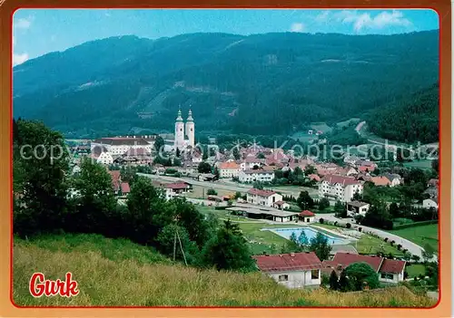 AK / Ansichtskarte 73843456 Gurk_Gurktal_Kaernten_AT Markt im Gurktal und Gurker Dom 