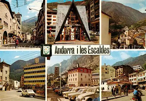 AK / Ansichtskarte 73843458 Andorra Valls dAndorra la Vella i Les Escaldes Andorra
