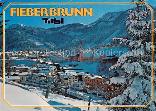 AK / Ansichtskarte 73843467 Fieberbrunn_Tirol_AT Panorama 