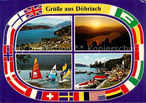 AK / Ansichtskarte  Doebriach_Millstaettersee Teilansichten Doebriach_Millstaettersee