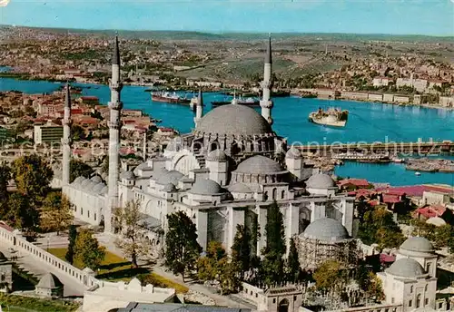 AK / Ansichtskarte 73843482 Istanbul_Constantinopel_TK Sueleymaniye und Goldenes Horn 