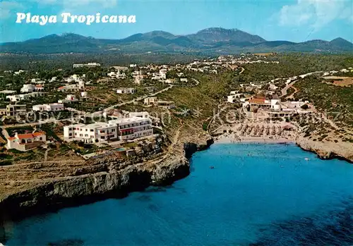 AK / Ansichtskarte 73843495 Manacor_Mallorca_ES Playa Tropicana Fliegeraufnahme 